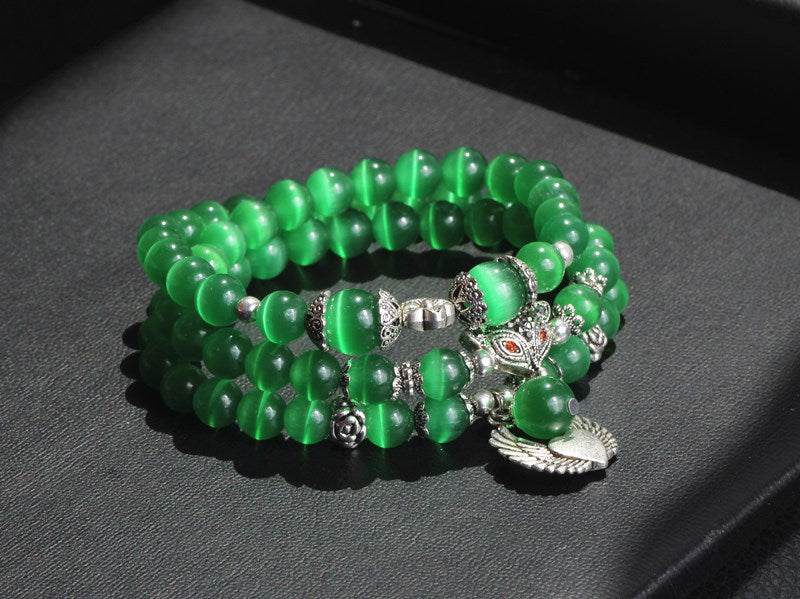 Wholesale Crystal Opal 3 Circle Bracelet